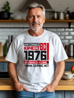 Футболка в подарок на юбилей 50 лет