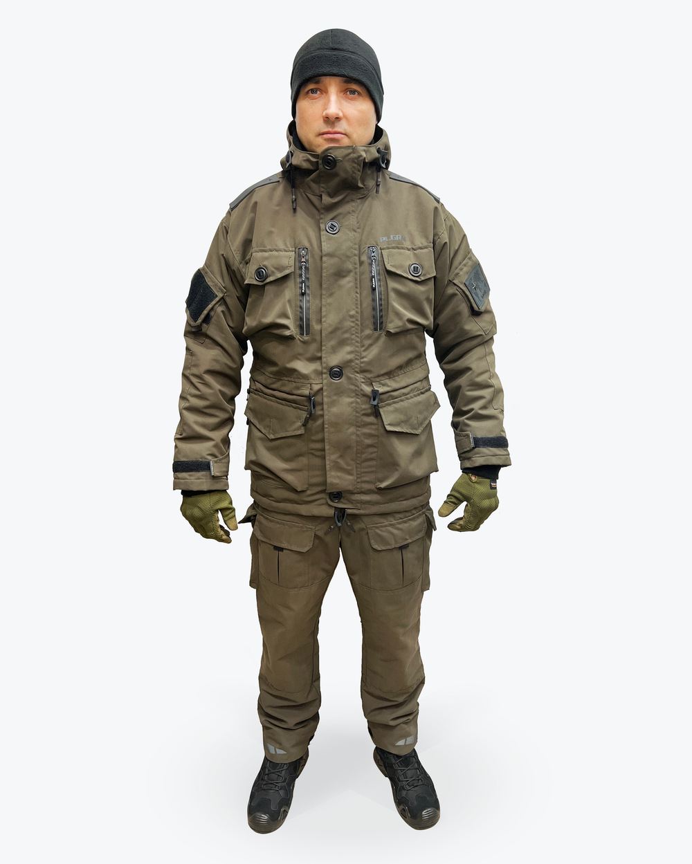 Костюм Горка 7 демисезонный "Хаки" ткань Финляндия, Пилигрим