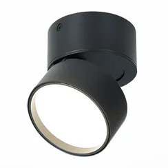ST651.442.09 Светильник потолочный поворотный Черный LED 1*9W 4000K 720Lm Ra>90 120° IP20 D85xH87 17 Накладные светильники