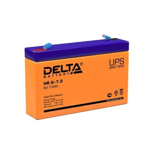 Аккумуляторные батареи Delta HR 6-7.2