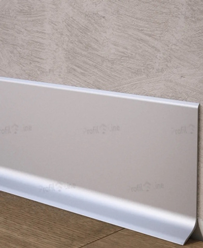 Плинтус пристеночный алюминиевый анодированный BA 800*11