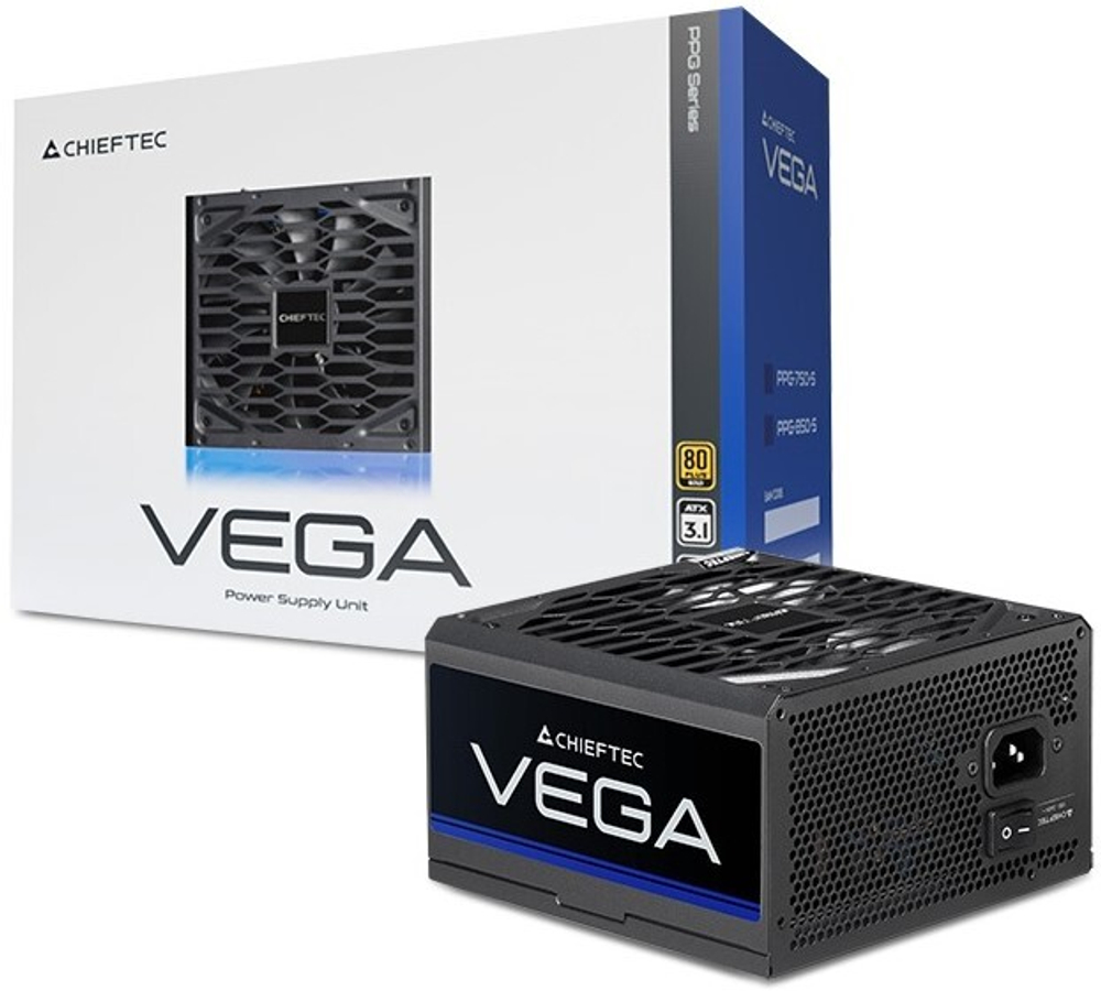 Блок питания ATX Chieftec Vega PPG-750-S