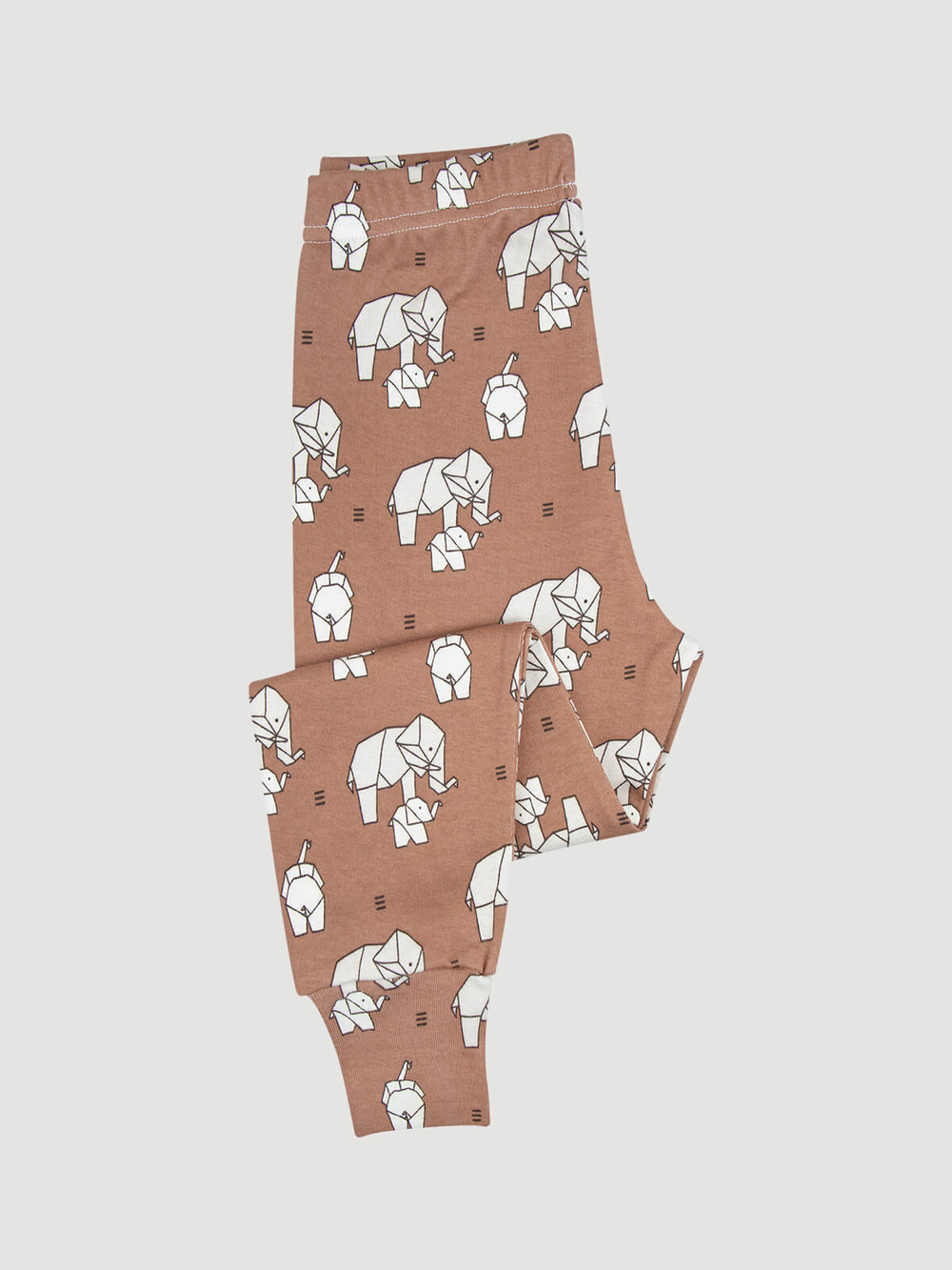 Пижама Mjölk Слоники оригами, на манжетах