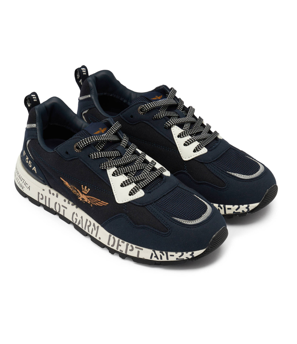 Кроссовки Aeronautica Militare - темно-синий(SC276CT3332)