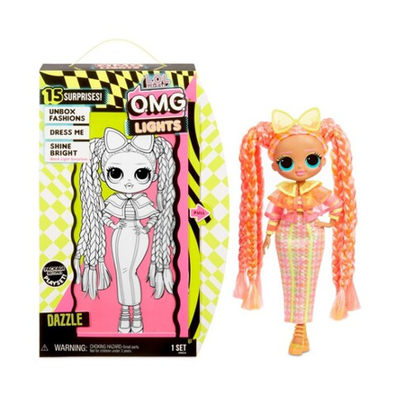 LOL SURPRISE - Кукла OMG LOL Fasion Dazzle Lights Series OMG 565185 / артикул   565147 565185  / GTIN 035051565185