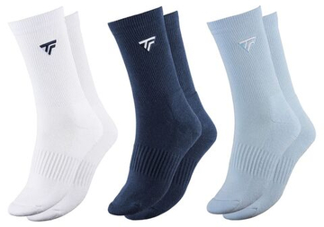 Теннисные носки Tecnifibre Classic 3P - white/marine/glacier