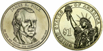 США 1 доллар 2009 Президент 11 - Джеймс Нокс Полк (1845-1849)