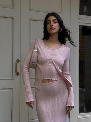 Топ COTY, пудровый