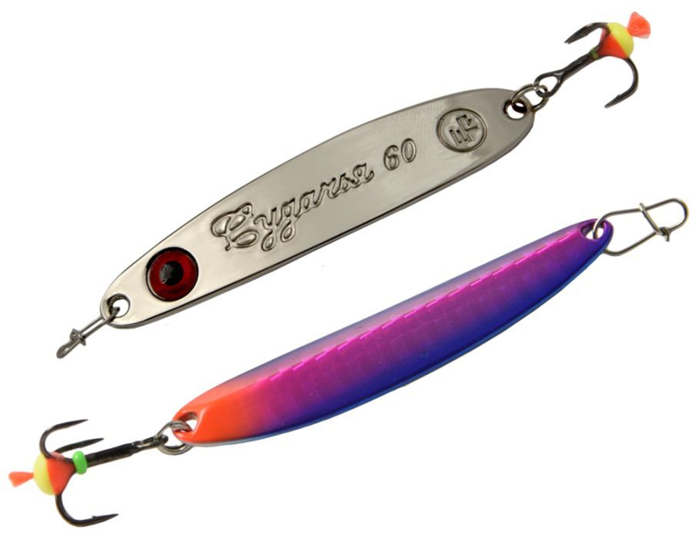 Блесна для рыбалки ECOPRO Судачья с глазом, 65мм, 12г, PPH, зимняя на судака, щуку, окуня, вертикальная