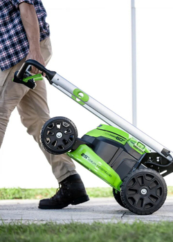 Газонокосилка аккумуляторная самоходная 61 см ТwinForсe Greenworks 60V GD60LM61 2519107, бесщеточная, без АКБ и ЗУ