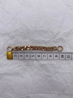 Вешалка петелька цепочка золото