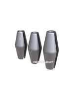 Набор грузил Цилиндр конусный с разрезом 25 г, 10 шт