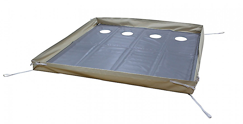 Универсальный пол к палатке для зимней рыбалки (2.05х2.05м) 4 лунки