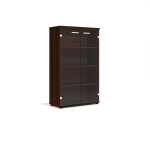 Шкаф для документов средний со стеклом ГРАНД