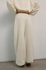 Брюки спорт кремовые