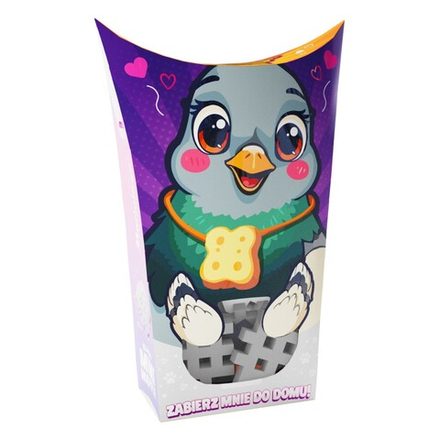 Конструктор Marioinex Mini Waffle Pocket Pets 907177 «Голубь» 16 деталей 907177