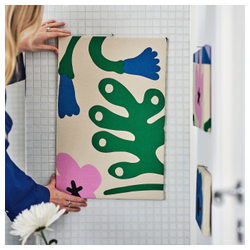 IKEA FJÄLLDRABA  (ИКЕА ФЙÄЛЛДРАБА)  -  Ткань с отделкой, разноцветная, 150x300 см