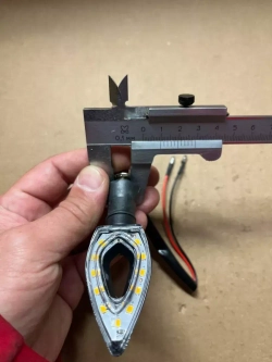 Поворотная светодиодная фара для мотоцикла , мопеда; LED