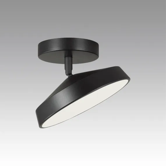 7656/12L MITRA LED SN 083 Светильник пластик/белый/черный LED 12Вт 4000K D200 IP20 MIRA BLACK