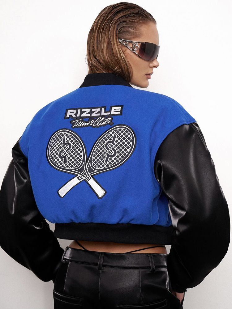 Бомбер утеплённый Tennis Club Blue