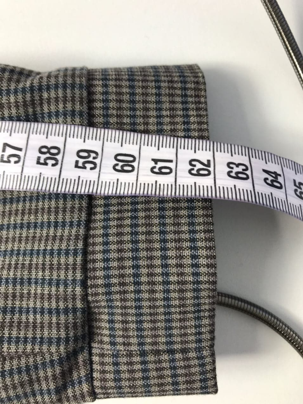 Платье MAGDA в коричневую клетку 42 размер, новое