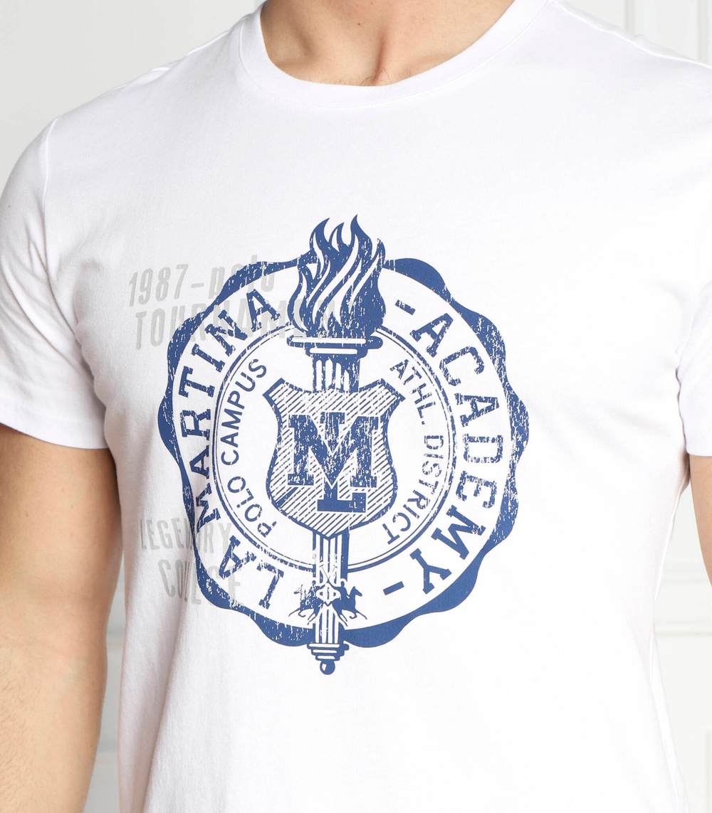 футболка jersey La Martina - белый(VMR301 JS206)