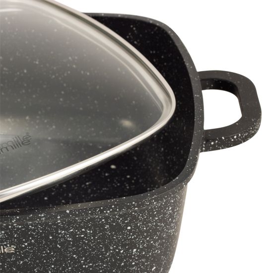 Набор посуды 6 предметов с прихватками Kamille KM 4435 из литого алюминия