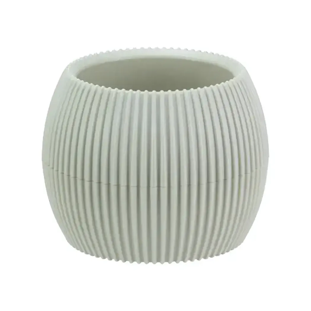 Кашпо ПИКАНТО D145мм 0,7л белый ротанг