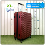 Большой чемодан L'Case Phatthaya, бордовый