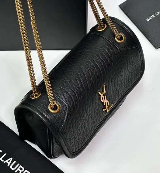 Сумка Saint Laurent Niki mini, черный