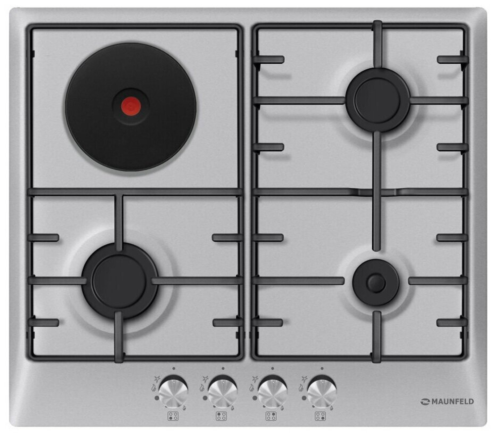 Встраиваемая комбинированная варочная панель Maunfeld EEHS 64.3CS/KG