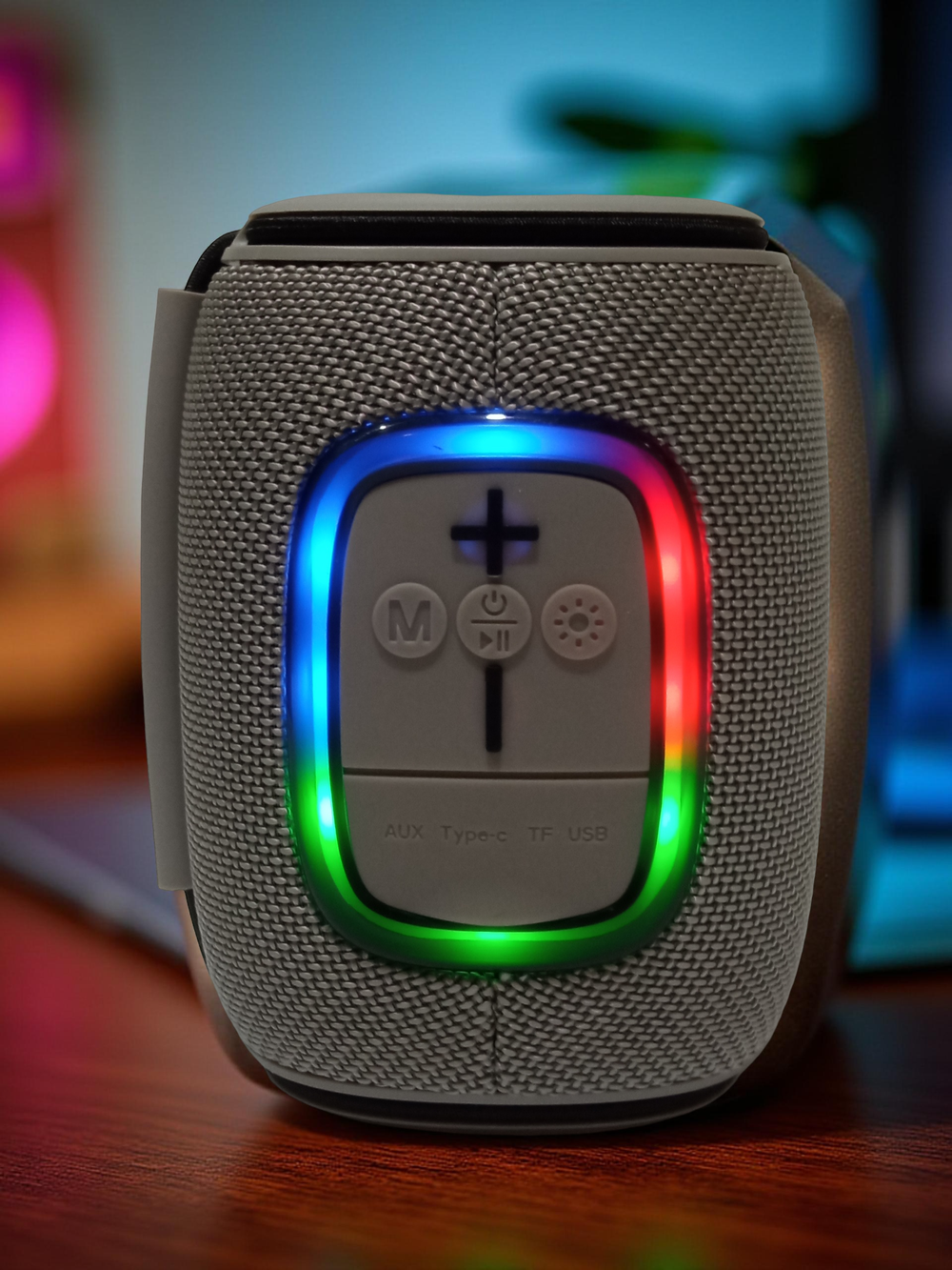 Беспроводная колонка RGB Light TWS 1+1 RoHS JC-600