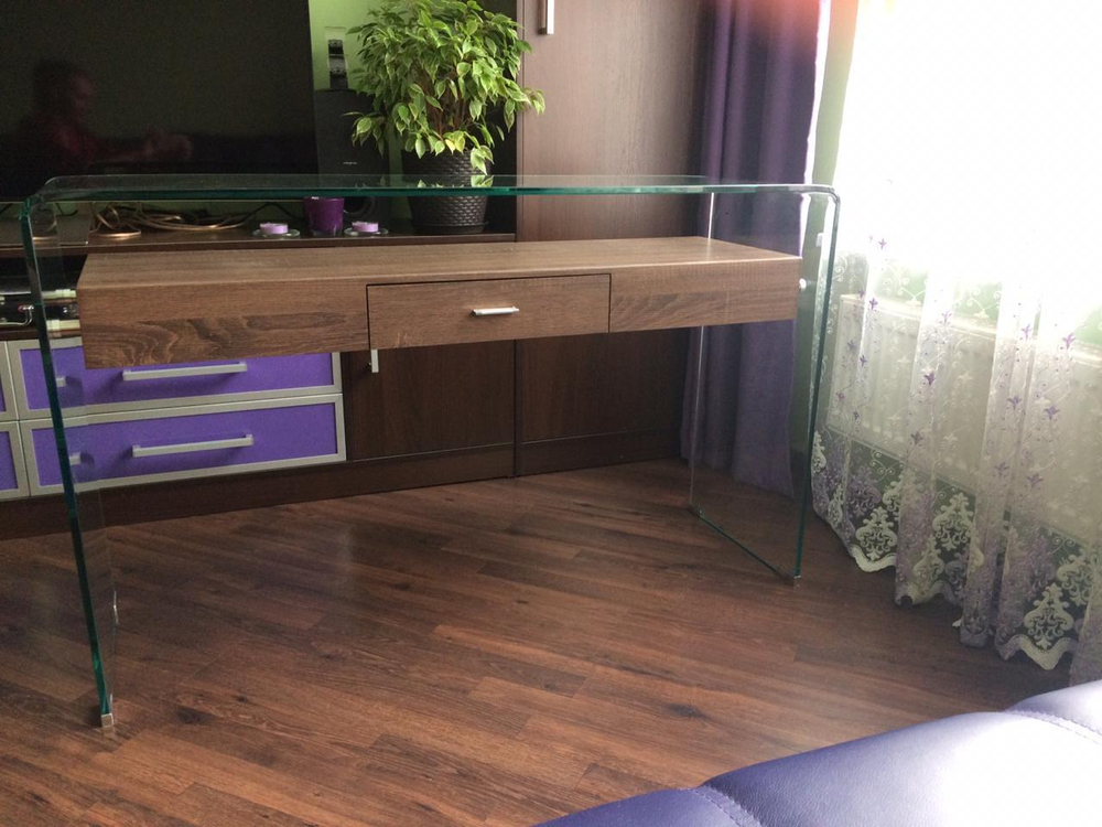 Консоль F-GW709 прозрачный/коричневый