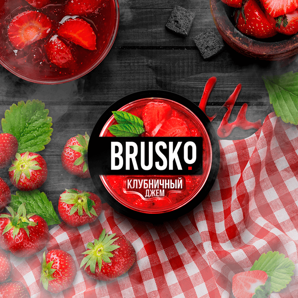Brusko Medium - Клубничный джем 50 гр.