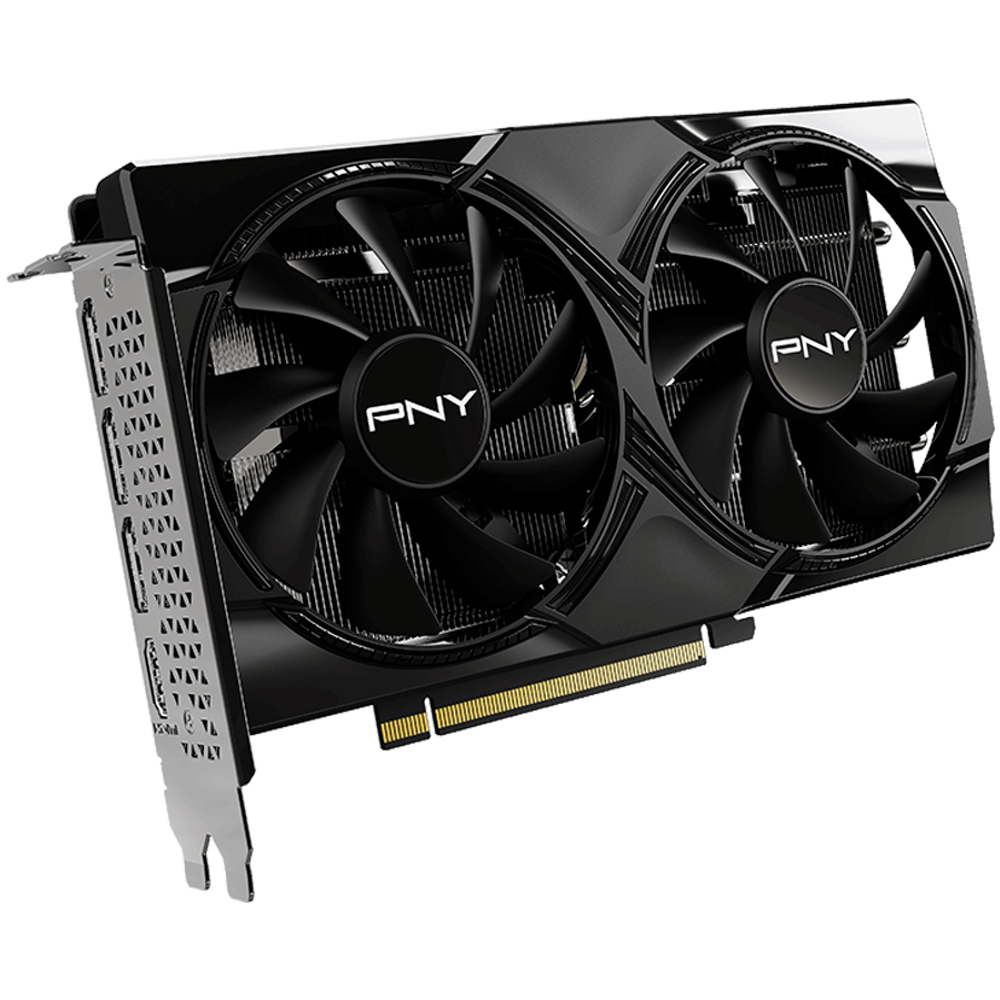 PNY Video Card NVidia GeForce RTX 5060 8GB Overclocked Dual Fan DLSS 4
