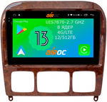Магнитола для Mercedes-Benz S (W220) 1998-2005 - Airoc 2K AU-2505 на Android 13, TS20, 12/512Гб, SIM-слот