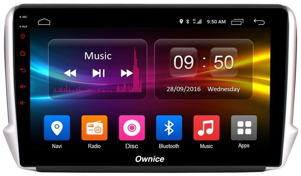 Магнитола для Peugeot 208/2008 2013-2019 - Carmedia OL-1964 QLed, Android 12, TS10, CarPlay, 4G SIM-слот