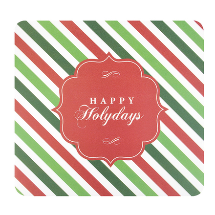 Салфетка сервировочная (плейсмат) "Happy Holidays" 30*28см. (min12)
