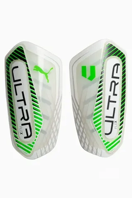 Футбольные щитки Puma x Unisport Ultra Flex Sleeve - белый