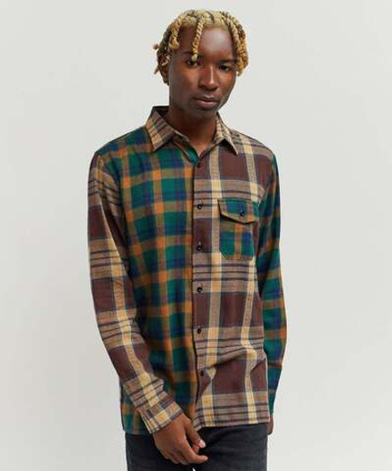 Мужская рубашка REASON Steele Flannel Checkered