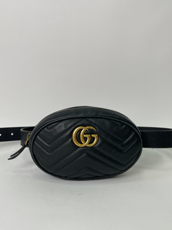 Сумка Gucci GG Marmont Belt Bag Matelasse Leather