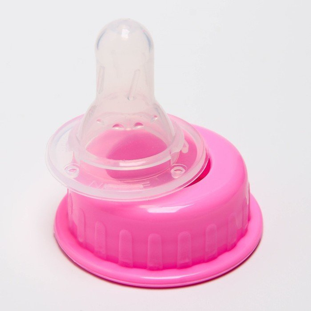 3630397 Бутылочка для кормления 60 мл., «Любимая дочка», цвет розовый