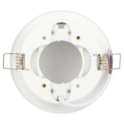 Встраиваемый светильник под лампу GX53 ЭРА KL111 WH/SL белый/серебро матовый