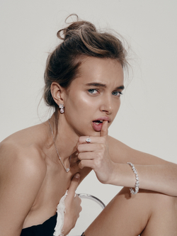 Серьги Larme Pink