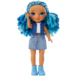 Rainbow High Littles - Модная кукла Sapphire Bradshaw (Сапфировая) + животное 531197