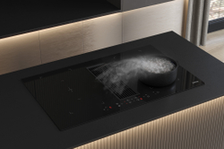 Индукционная варочная панель с интегрированной вытяжкой Korting HIBH 84980 NB