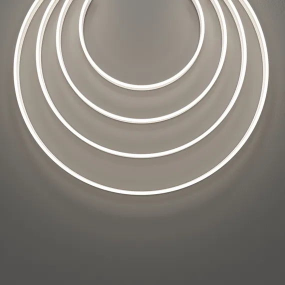 Гибкий неон 10х4 24В 9,6 Вт/м 4000K IP67 5м Led Strip 432038
