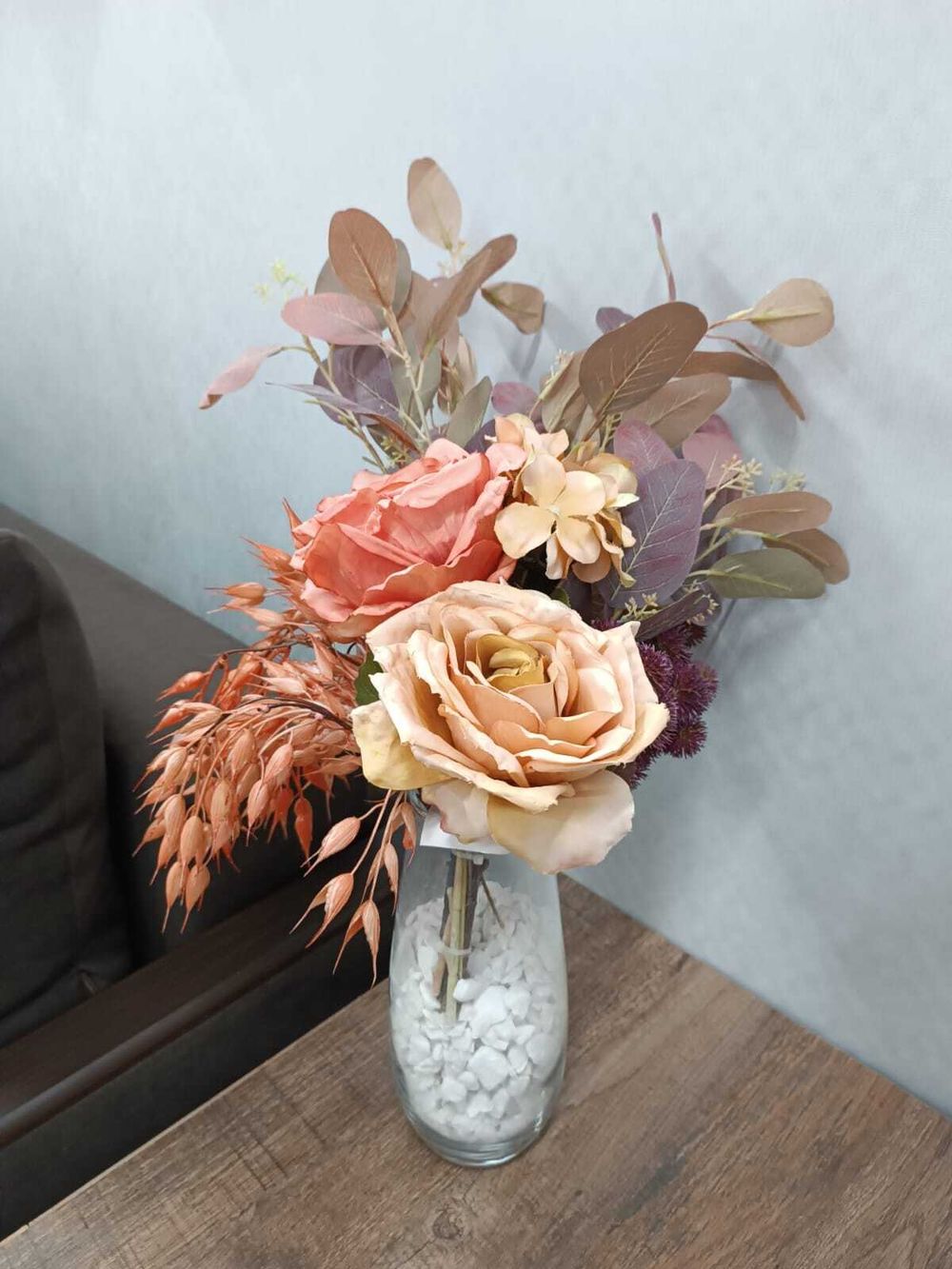 Цветы искуственные декоративные малые букеты