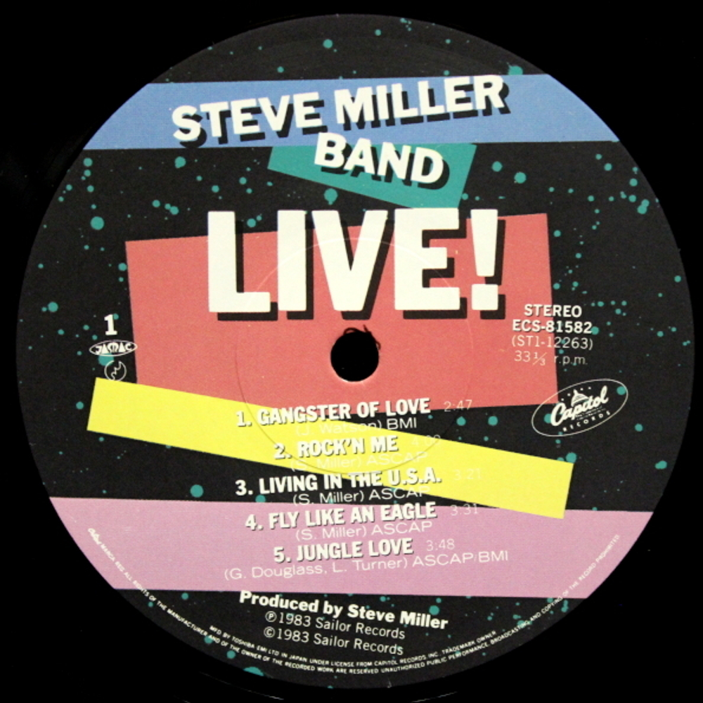 Steve Miller Band / ...Live! (LP)