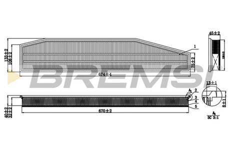 BREMSI - FA1261